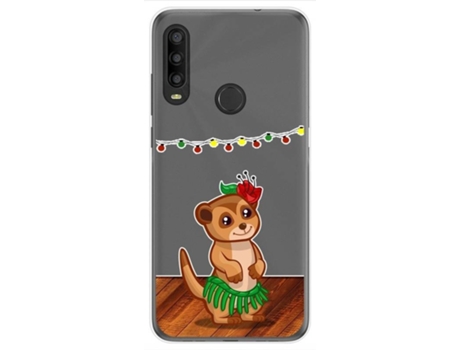 Carcasa Alcatel 1SE 2020 TUMUNDOSMARTPHONE Dibujos Transparente Multicolor