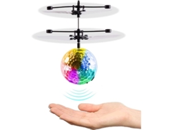 Juguete Bola Voladora Mágica - Helicóptero Drone Rc Con Inducción Infrarroja Y Luces Led Para Navidad