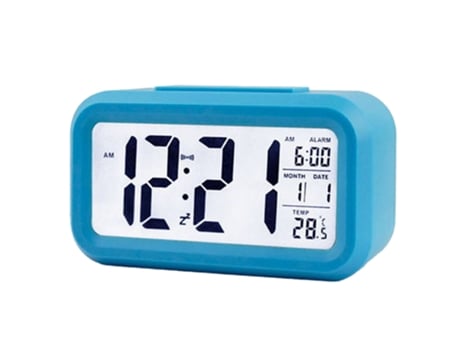 Reloj despertador electrónico luminoso reloj inteligente estudiante niños creativo LED reloj despertador digital regalo