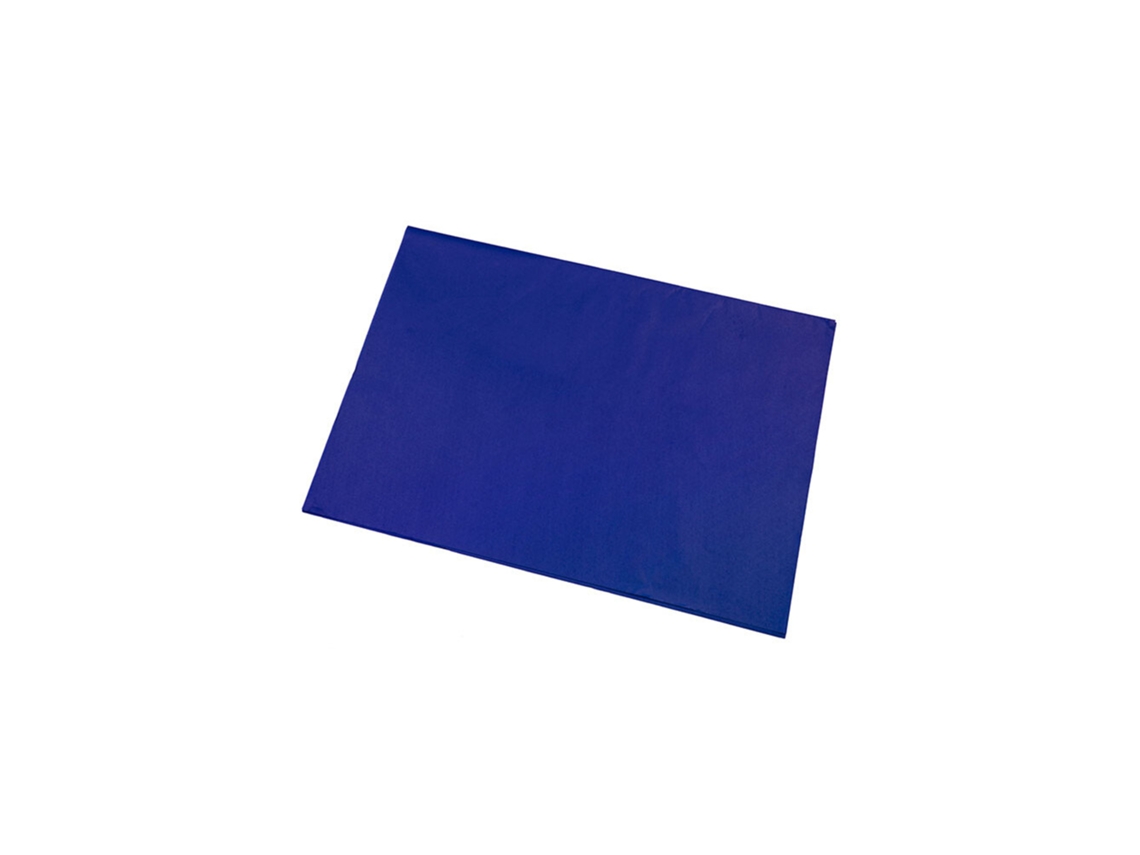 FABRIANO Papel de Seda 50 x 75 cm Azul Oscuro Pack de 26 Unidades