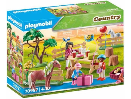 PLAYMOBIL PLAYMOBIL Country: fiesta de cumpleaños en granja (Edad Mínima: 4)