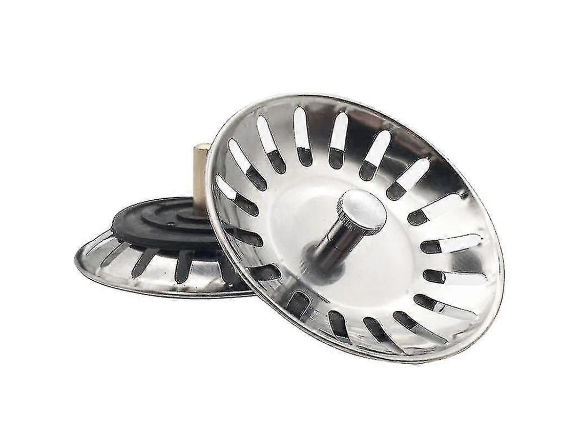 Filtro Tapón Para Fregadero De Cocina De Acero Inoxidable 78mm, Apto Para Diámetro 78-80.3mm, Diseño De Agujeros Pequeños Suaves