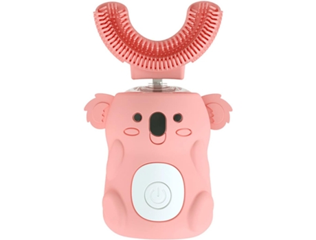 Cepillo de dientes eléctrico ZMDECQNA para niños automático ultrasónico para niños pequeños en forma de U; Bonito diseño de modelado para niños de ...