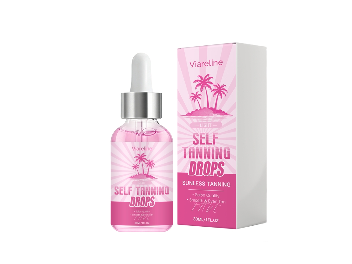 Esencia autobronceadora facial para pieles claras - Rosa