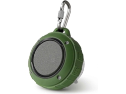Altavoz Bluetooth Portátil Resistente Al Agua Con Subwoofer (verde)