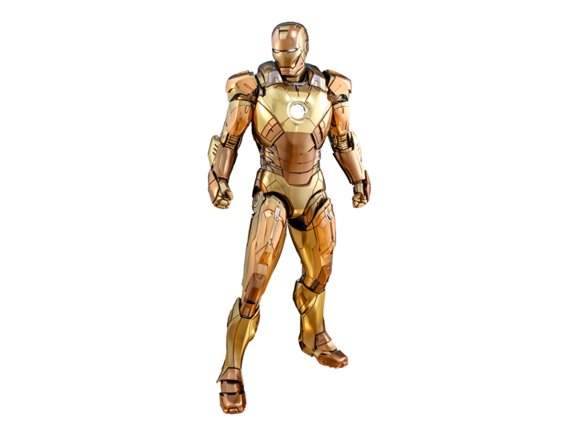 Figura Hot Toys MMS586 - Marvel Comics - Iron Man 3 - Iron Man Mark XXI Midas