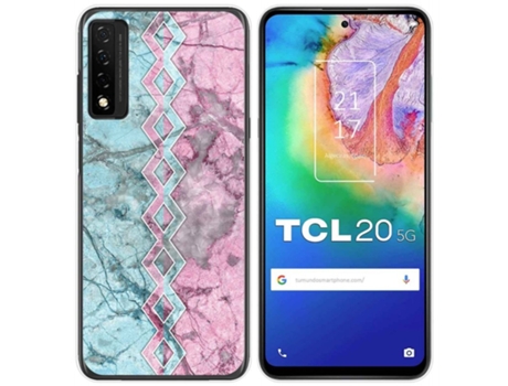 Carcasa TCL 20 5G TUMUNDOSMARTPHONE Dibujos Multicolor