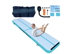 Airtrack 400x100x20cm Colchoneta Inflable, Color Azul