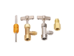 Kit Adaptador R134a Para Reparación De Líneas De Ca Con Válvula Autosellante Y Herramienta De Extracción De Núcleo.