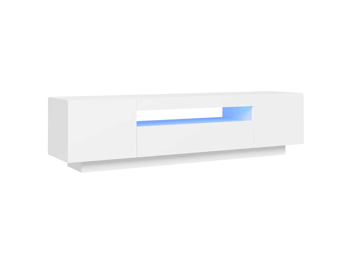 Mueble para la televisión VIDAXL Blanco Madera contrachapada (160x35x40 cm)