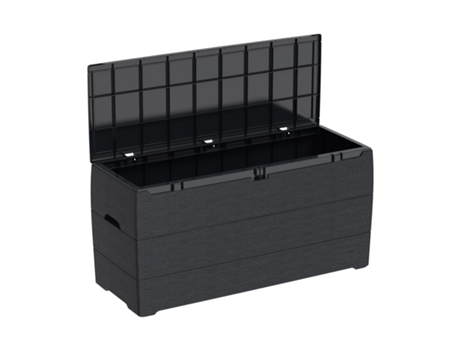 Arcón Baúl - 270 L - PVC - Color Gris Antracita DURAMAX