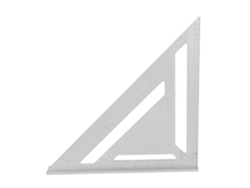 Regla Triangular Multifuncional De 45 Grados Para Carpintero, Aleación De Aluminio, 30 Cm, Herramienta De Carpintería.