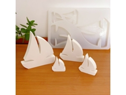 Molde de silicona para velero de cuatro plazas Vayotoy