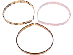 Diademas Delicadas Ciieeo, Juego De Accesorios Ligeros De 3 Piezas En Material Sintético Portátil, Estilo Elegante Y