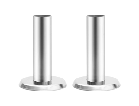 Soportes para escalera de piscina 2 uds acero inox 304 VIDAXL
