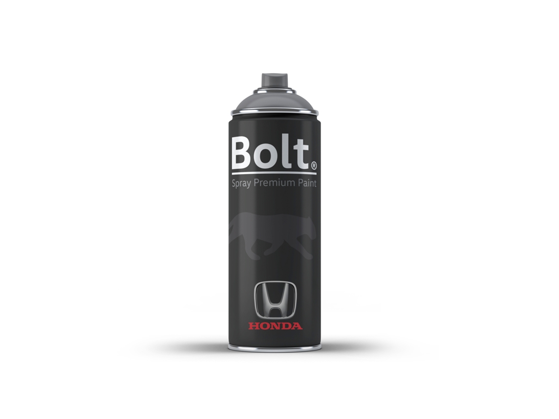 Pintura en aerosol Bolt Premium 2k para Honda (400 ml) (NH578 Blanco Tafetán)