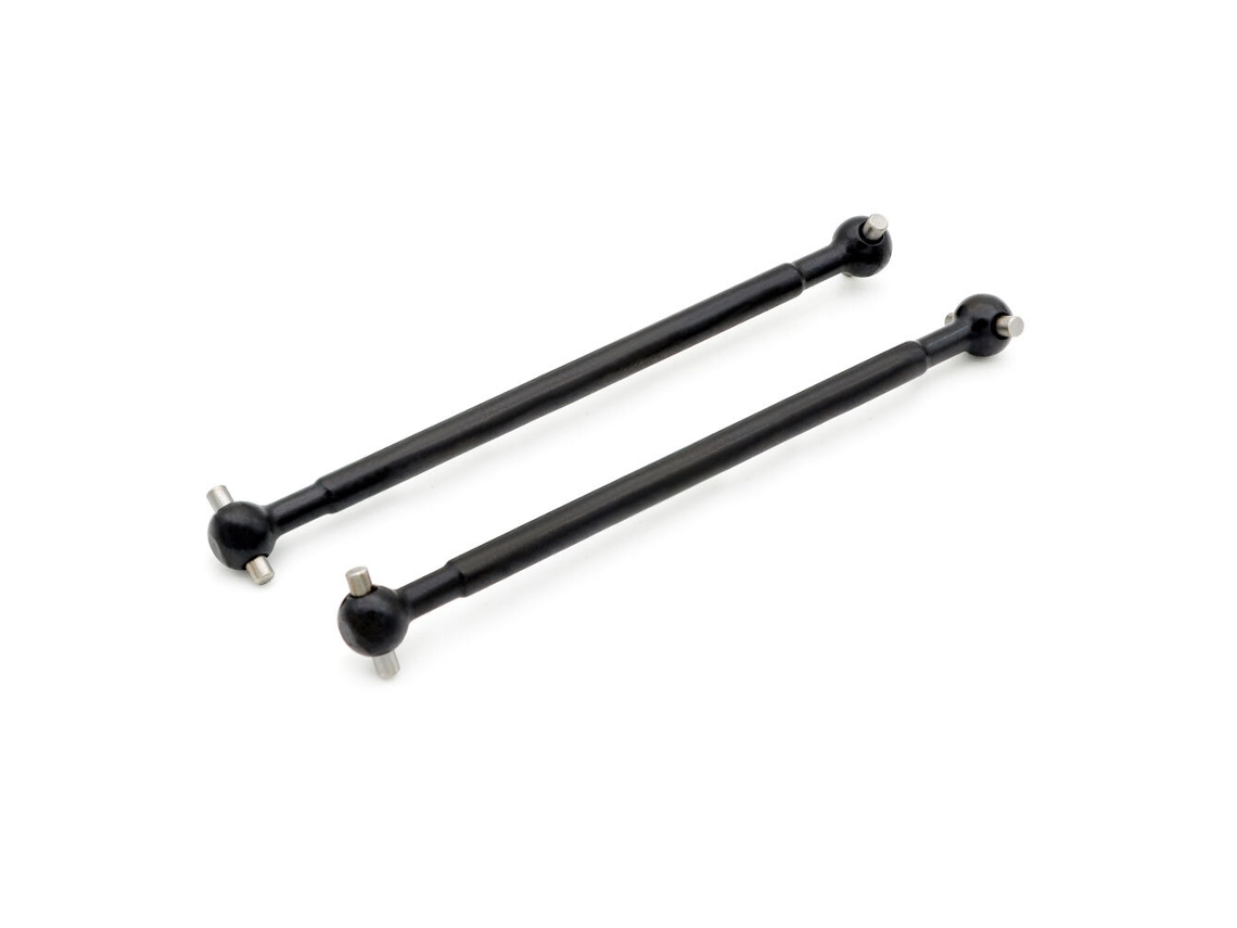 Black2pcs Zd Racing Mt16 1/16 Rc Car Parts Metal Rear Dogbone Drive Shafts Vehicles Models Spare Accessories 16031