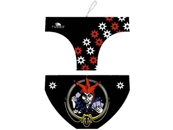 Calzoncillos para Hombre TURBO Joker Negro para Natacion (XXXL)