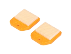 2 filtros de aire para desbrozadora Stihl HS81 HS81R HS86 HS86R 4237 141 0300