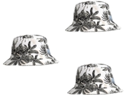 Sombrero De Playa Transpirable Blanco Con Protección Solar Y Gorro De Pescador.