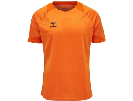 Camiseta de Hombre para Fútbol HUMMEL Lead Poly Naranja (2XL)