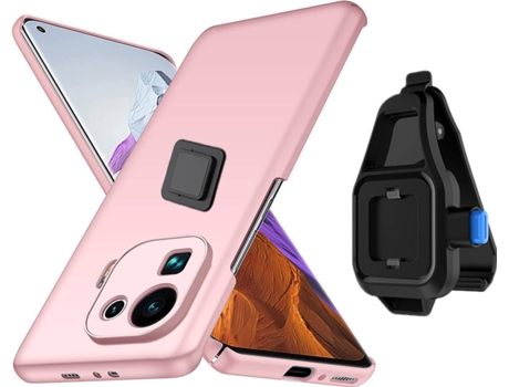 Funda Xiaomi Mi 11 Pro Turtleshell con Soporte de Cintura Rosa