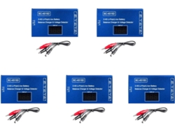 Cargador De Equilibrio Para Baterías De Iones De Litio 5x Bc 4s15d Lipo, Detector De Voltaje, Pantalla Digital Lcd, Control Remoto