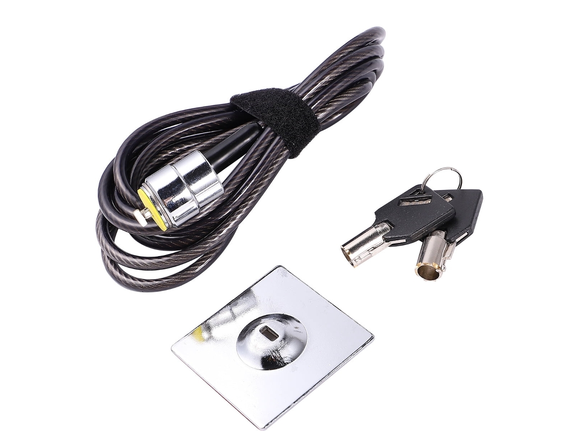 Candado Portátil Creativo De 2 M De Grosor Con Hebilla, Universal, De Seguridad, Para Casa Y Oficina (negro)