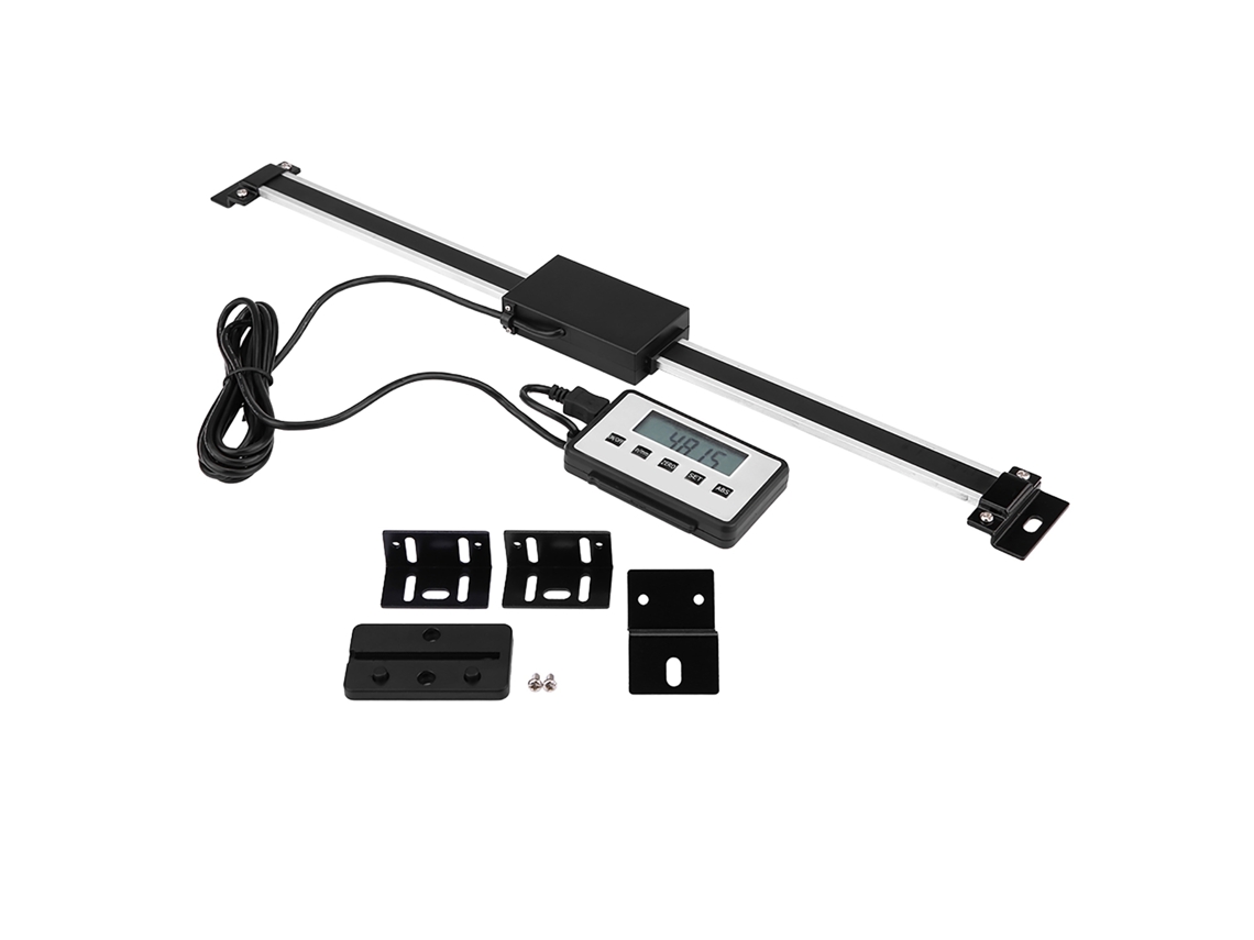 Kit De Lectura Digital Precisa De Escala Lineal 0-300mm Para Fresadoras Y Tornos Lcd Dro