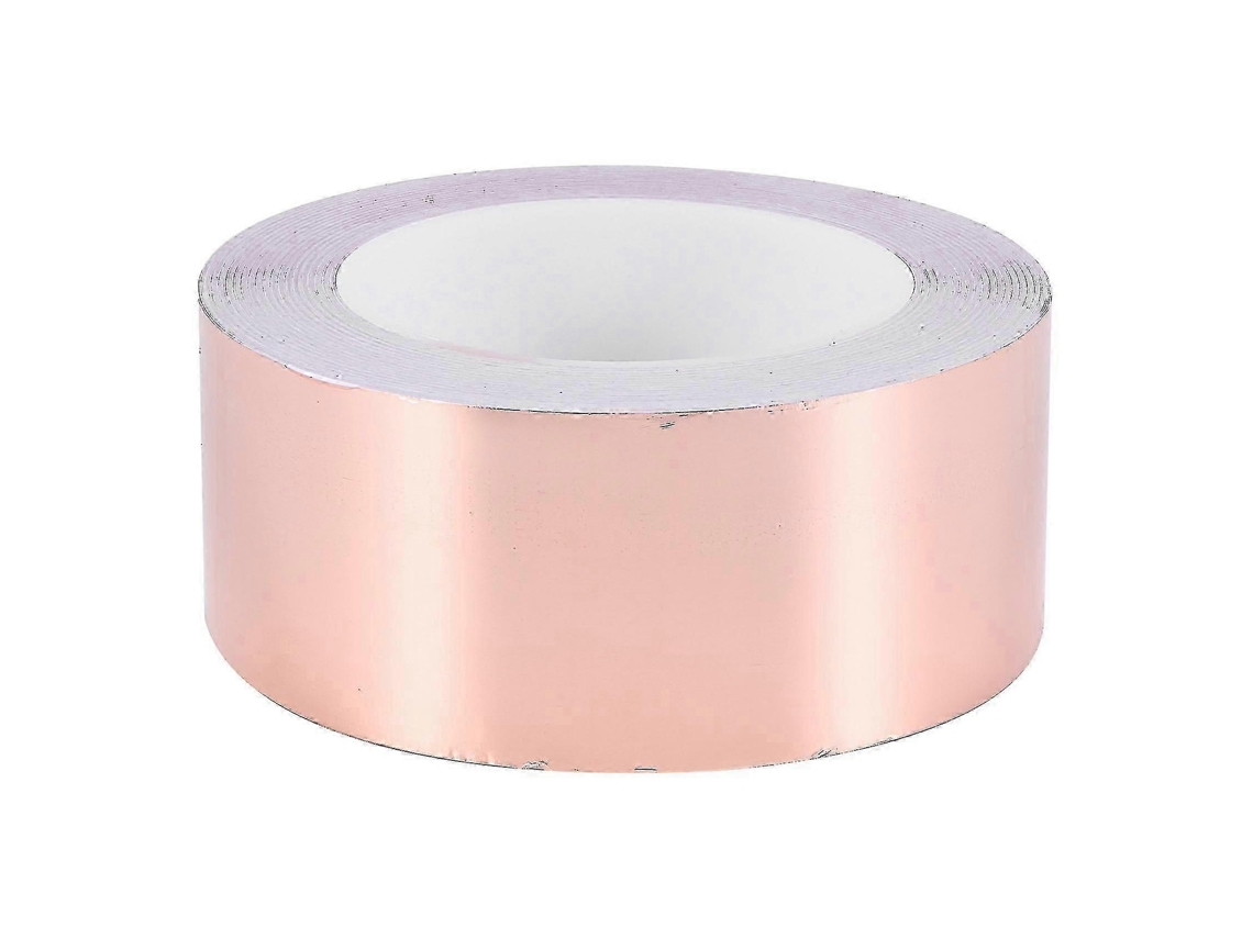 Cinta de lámina de cobre de 50 mm x 30 m para protección de equipos, equipos de protección para reparaciones eléctricas y otras aplicaciones, Rosewell
