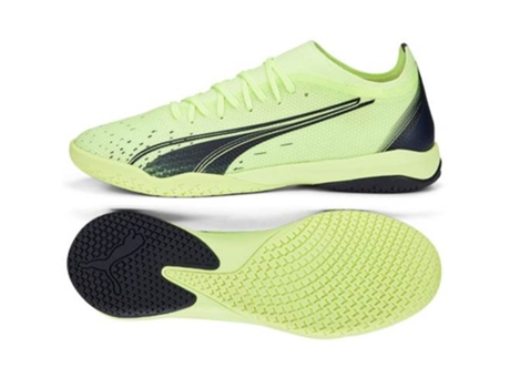 Botas de Fútbol para Hombre PUMA Ultra Match It Verde para Fútbol (40.5 EU)