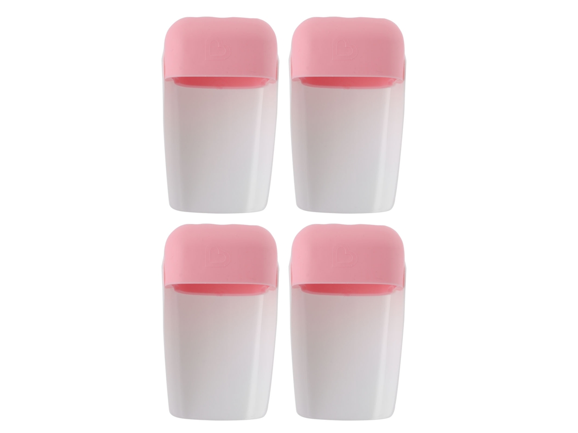 4 Extensores Universales Ajustables De Color Rosa Para Grifo De Bebé Para Lavarse Las Manos