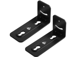 2 Soportes Universales Antideslizantes De Metal Para Barras De Sonido, Para Montaje En Pared.