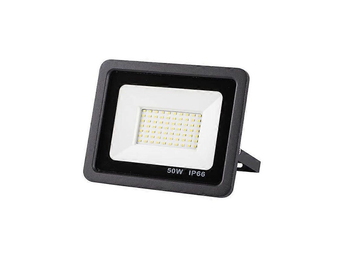 Rebe-foco Led Exterior 50w 5000lm Ip66 Luz Blanca Cálida 3000k Impermeable Regulable 120° Para Exteriores E Interiores