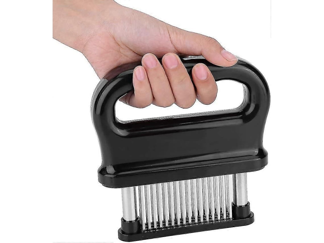 Amasador De Carne Manual Con 48 Cuchillas De Acero Inoxidable Para Ternera Y Bistec