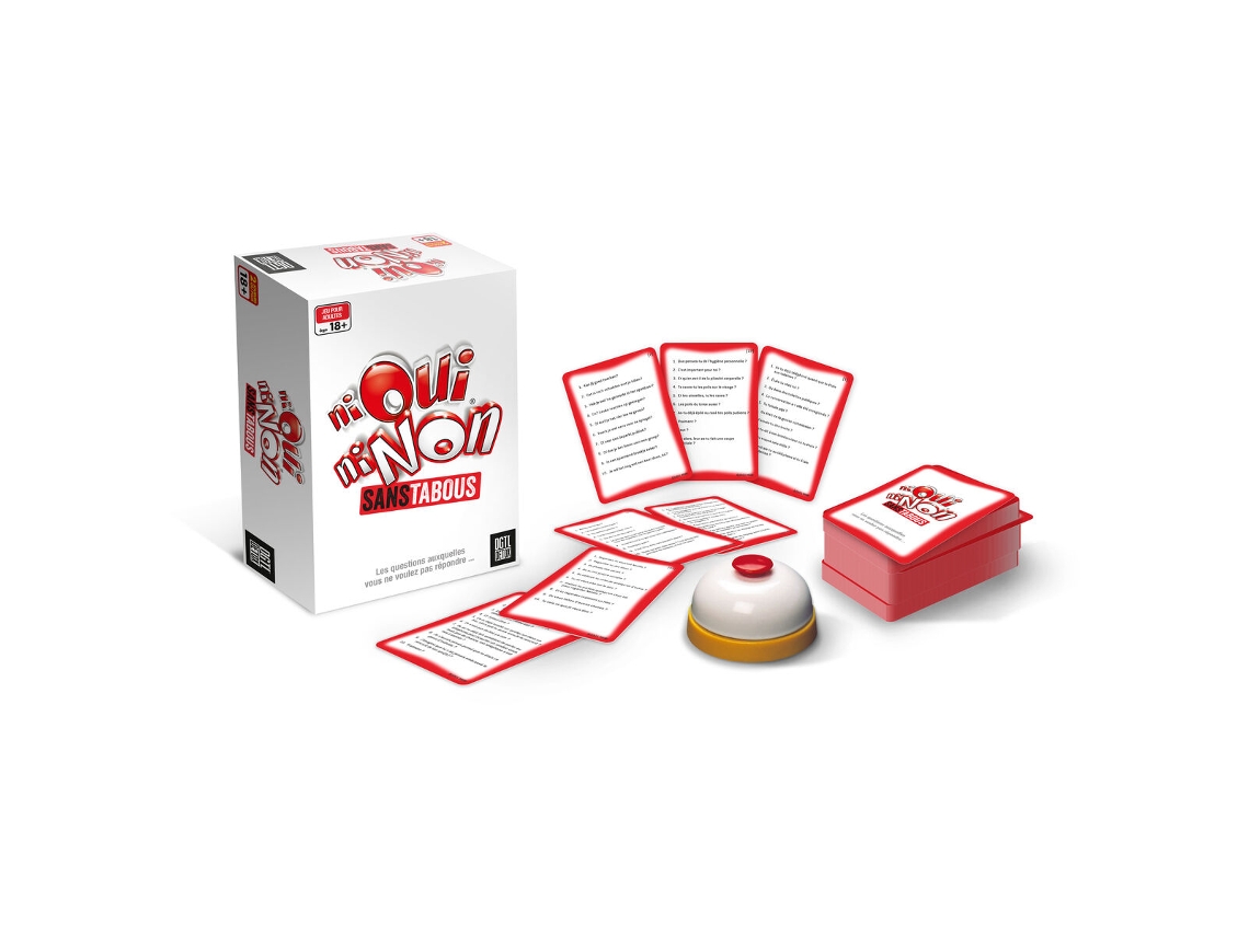 Juego para Niños MEGABLEU  Ni Oui Ni Non Sans Tabous (Edad Mínima Recomendada: 18 años - Idioma: Francés)