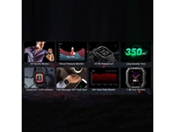 Reloj Inteligente Kospet Rock Con Monitor De Ritmo Cardíaco Y Seguimiento Fitness