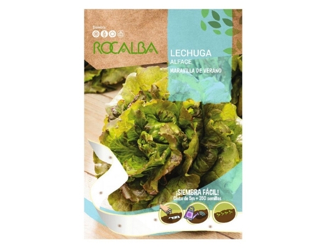 ROCALBA Fitas de Alface Maravilha de Verão 3X1 67M Pacote 5 Envelopes