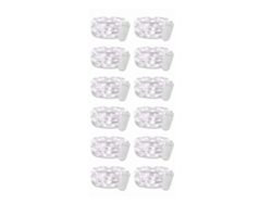 2026-12pcs Luces De Cadena Botón Led Blanca Fría 20 Led 3v Flexible Ip65 Impermeable Para Bodas Fiestas Dormitorios