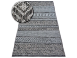 Alfombra DYWANY LUSZCZOW Sizal Loft 21118 (Gris - 200 x 290 cm - Polipropileno)