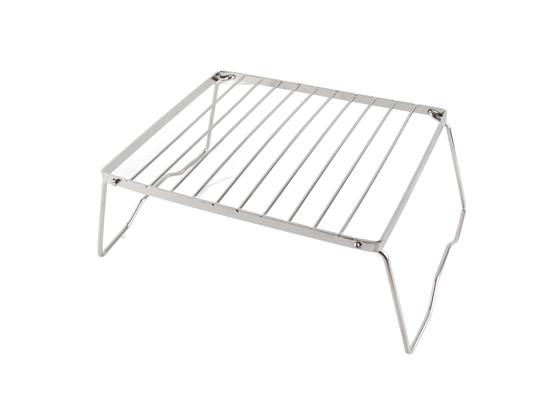 Parrilla Portátil De Acero Inoxidable, Mini Parrilla Plegable Para Exteriores