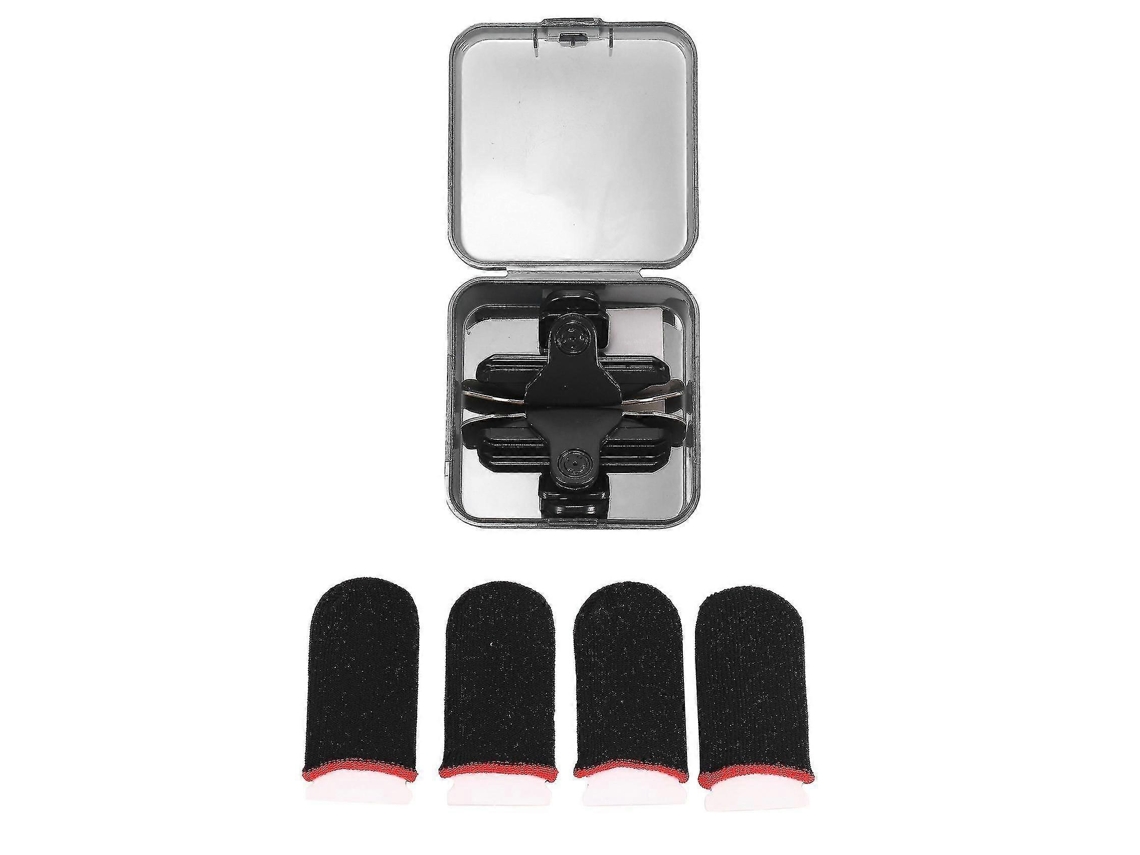 Mando de juego con mango, juego de teclas, joystick para PUBG, artefacto metálico para juegos móviles. Hengjian