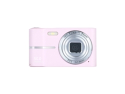 Cámara Digital Compacta Portátil Resolución 50mp Hd Pantalla De 24 Pulgadas Rosa Veanxin