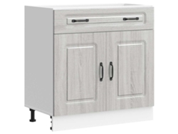 Maison Exclusive - Mueble Bajo De Cocina Kalmar Gris Sonoma Madera De Ingeniería