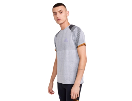 Camiseta de Hombre para Running CRAFT Gris (L)