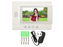 Sistema de intercomunicación con cámara de 7 pulgadas, 100/240 V, enchufe europeo para apartamentos, villas, hoteles y oficinas.