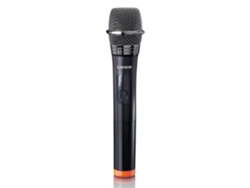 Micrófono Inalámbrico Con Receptor 6 3 Mm LENCO Mcw-011Bk Negro