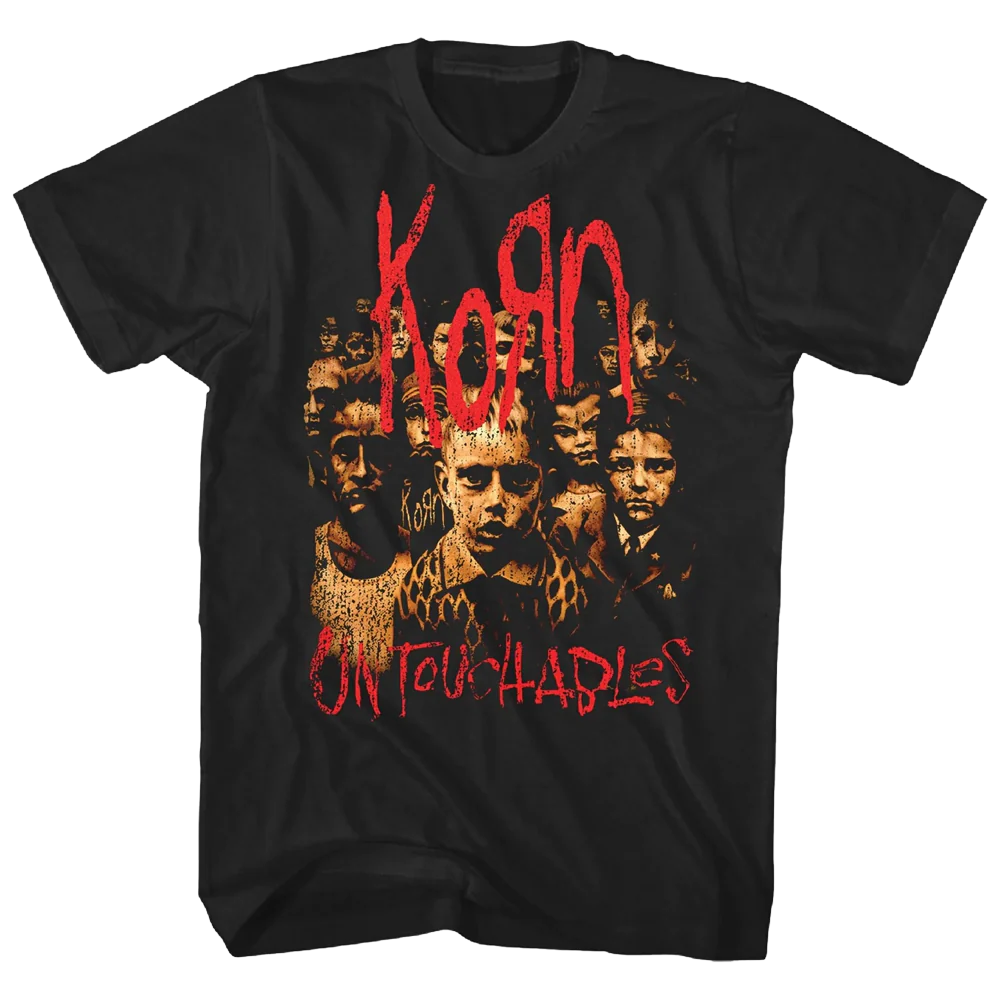 Korn Untouchables T-shirt Unisex Rockinstone Size:xl