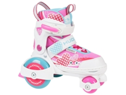 Mis primeros patines de ruedas Quad Girl, número 30 33 Hudora