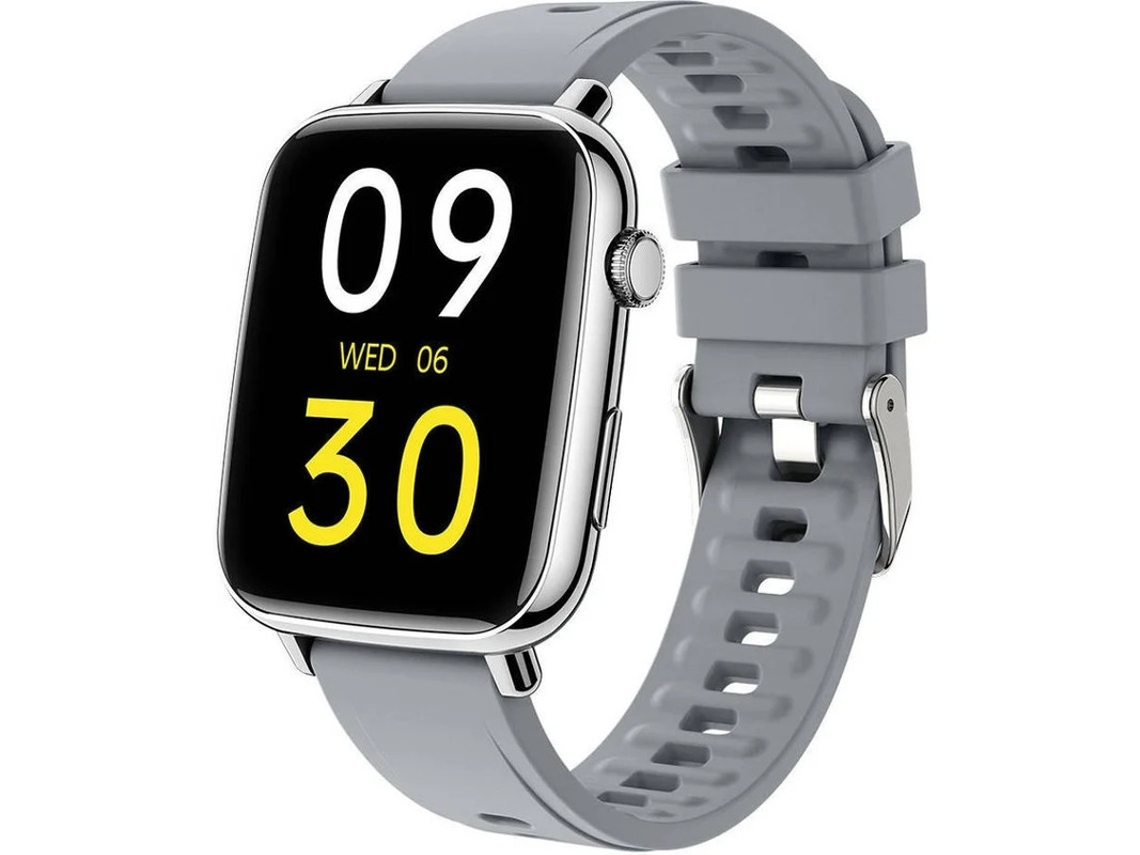 Reloj inteligente para mujer y hombre, monitor de actividad física, presión arterial, oxígeno, IP67, resistente al agua, podómetro, Android iOS, color gris. Bestvite
